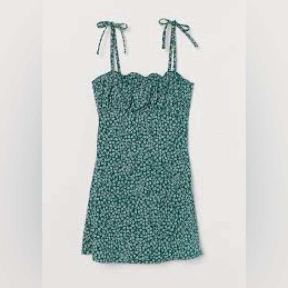 Floral Green Women's dress